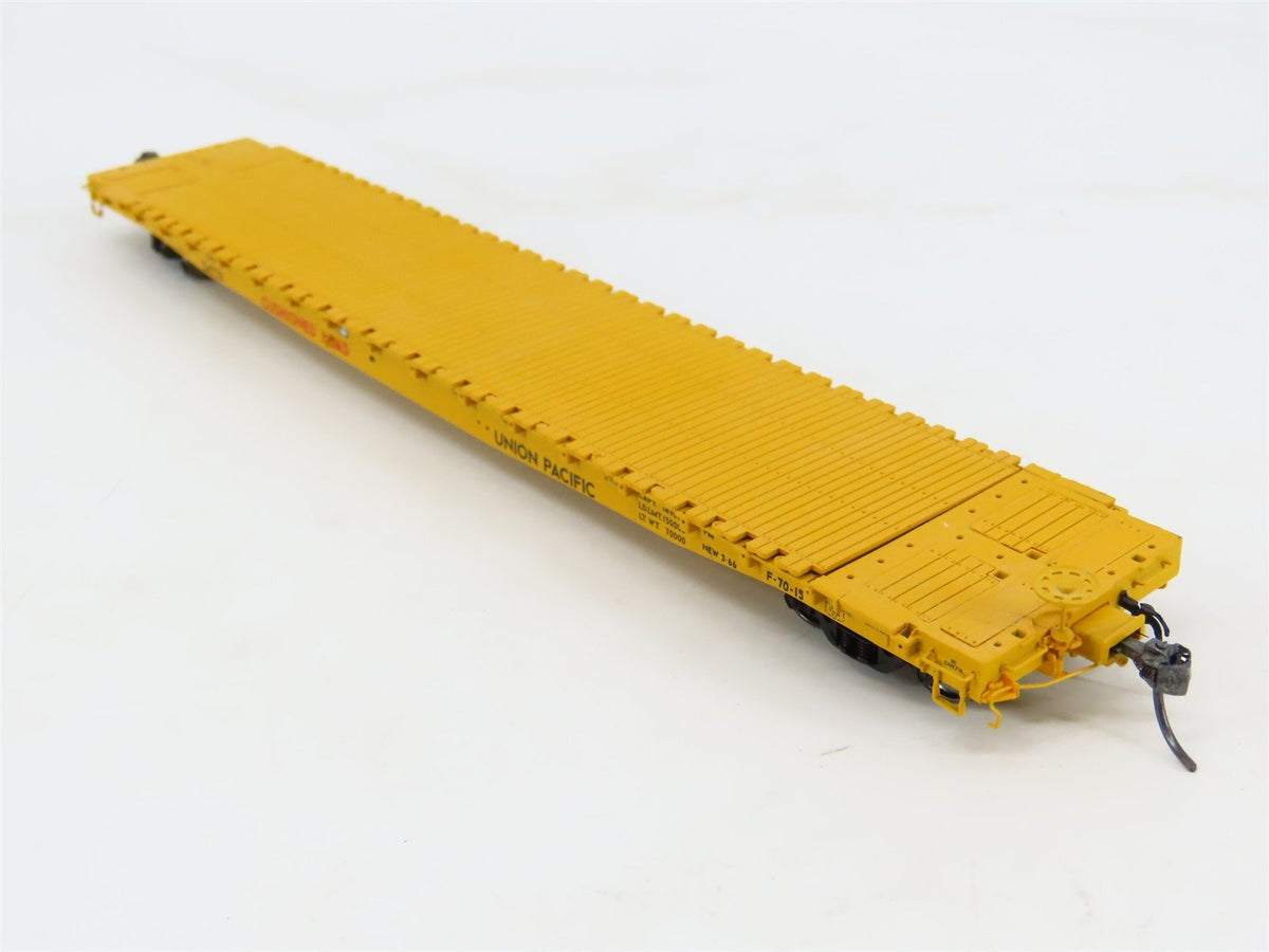 HO Scale Tangent 11020-06 UP Union Pacific GSC 60&#39; &quot;Original 1966&quot; Flatcar 54732