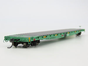 HO Tangent 11012-05 GSC 60' MP Missouri Pacific UP MOW Post 2005 Flatcar #818014