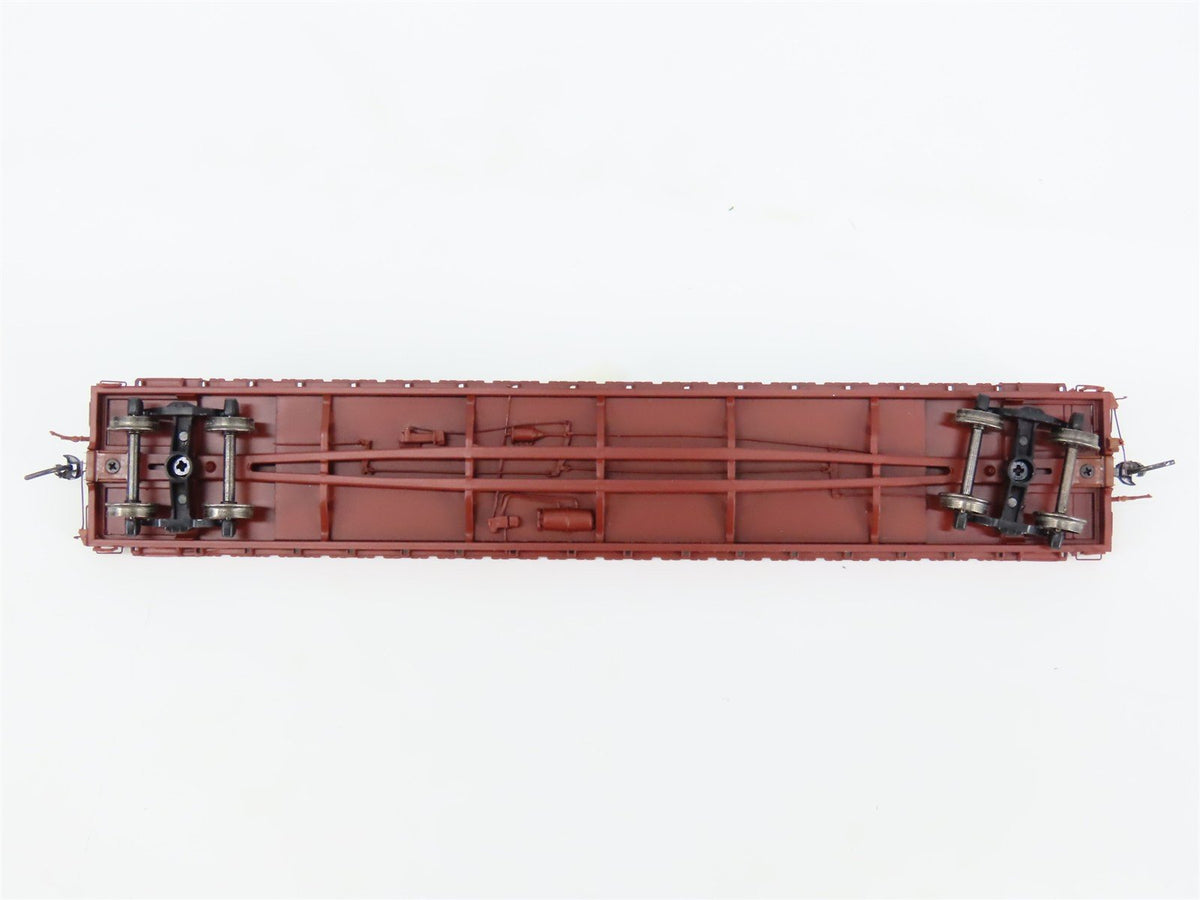 HO Tangent 11011-04 IC Illinois Central &quot;Original Brown&quot; GSC 60&#39; Flat Car #62658