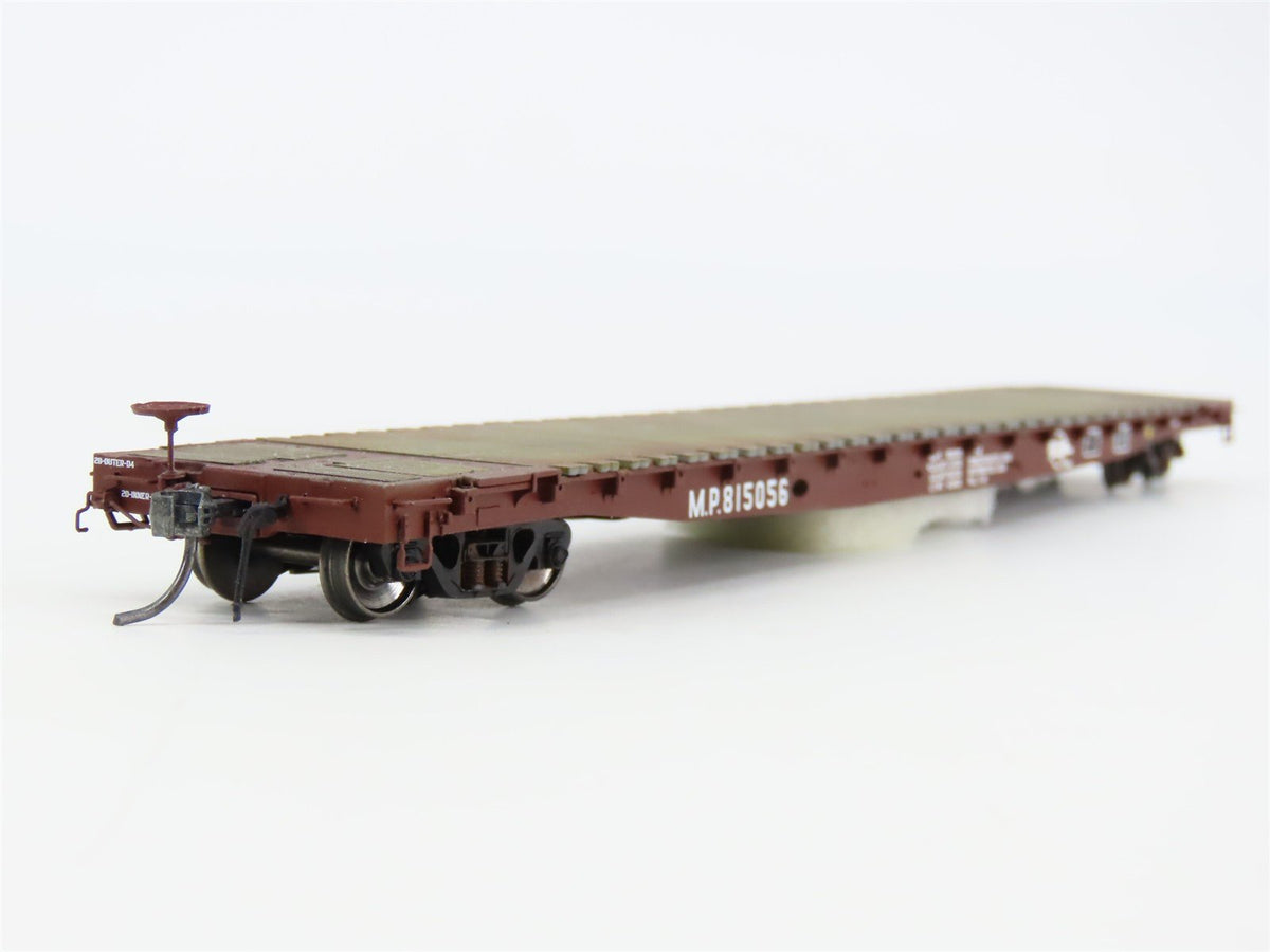 HO Scale Tangent 11019-01 MP &quot;Eagle and Buzzsaw&quot; GSC 60&#39; Flat Car #815056