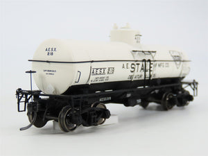 HO Scale Tangent 19010-02 AESX Staley 8000 Gallon Single Dome Tank Car #218