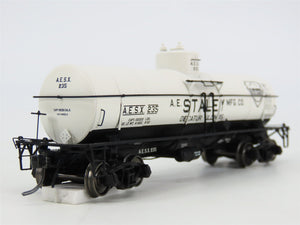 HO Scale Tangent 19010-04 AESX Staley 8000 Gallon Single Dome Tank Car #235