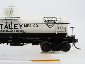 HO Scale Tangent 19010-01 AESX Staley 8000 Gallon Single Dome Tank Car #213