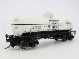 HO Scale Tangent 19010-01 AESX Staley 8000 Gallon Single Dome Tank Car #213