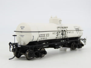 HO Scale Tangent 19010-01 AESX Staley 8000 Gallon Single Dome Tank Car #213