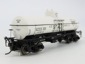 HO Scale Tangent 19010-03 AESX Staley 8000 Gallon Single Dome Tank Car #222