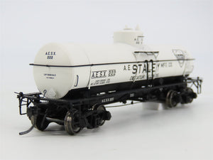 HO Scale Tangent 19010-03 AESX Staley 8000 Gallon Single Dome Tank Car #222