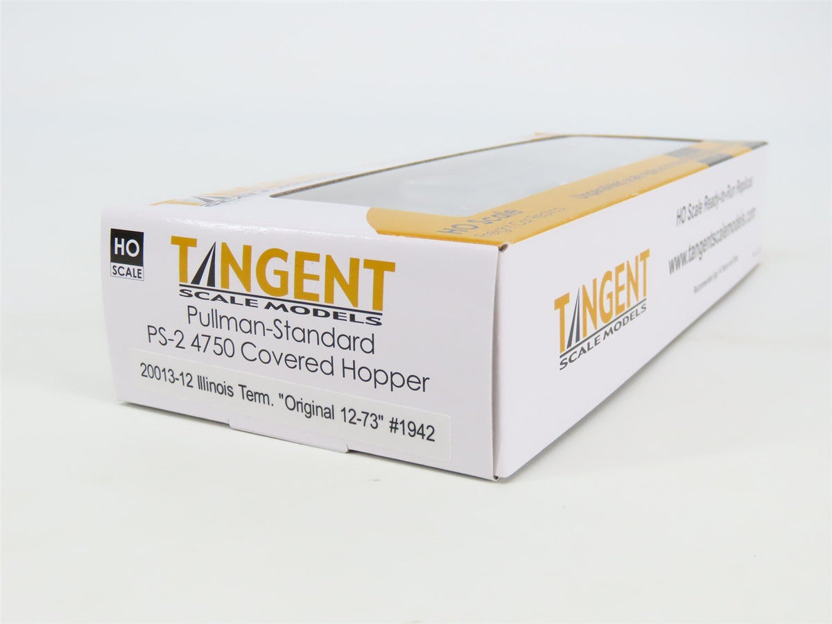 HO Scale Tangent 20013-12 ITC Illinois Terminal PS-2 3 Bay Covered Hopper #1942