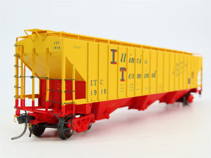 HO Scale Tangent 20013-10 ITC Illinois Terminal PS-2 3 Bay Covered Hopper #1918