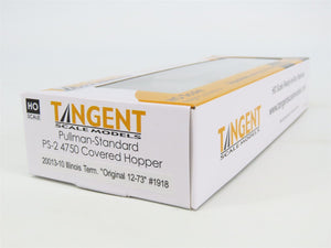HO Scale Tangent 20013-10 ITC Illinois Terminal PS-2 3 Bay Covered Hopper #1918