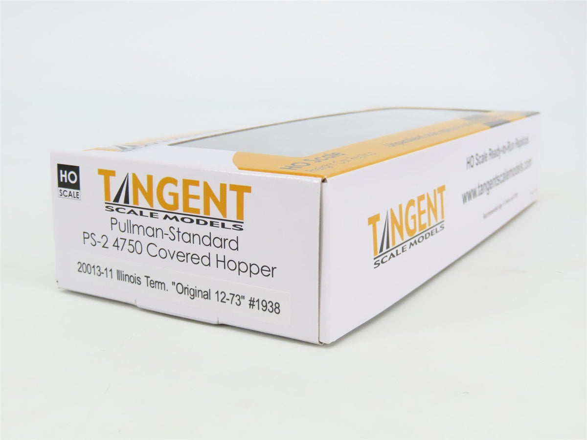 HO Scale Tangent 20013-11 ITC Illinois Terminal PS-2 3 Bay Covered Hopper #1938