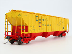 HO Scale Tangent 20013-09 ITC Illinois Terminal PS-2 3 Bay Covered Hopper #1879