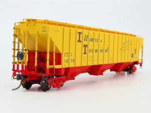 HO Scale Tangent 20013-09 ITC Illinois Terminal PS-2 3 Bay Covered Hopper #1879