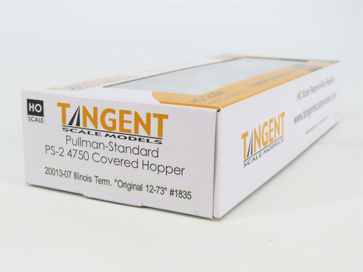 HO Scale Tangent 20013-07 ITC Illinois Terminal PS-2 3 Bay Covered Hopper #1835