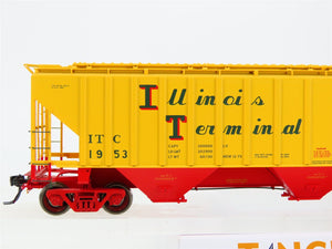 HO Scale Tangent 20013-06 ITC Illinois Terminal 3 Bay Covered Hopper #1953