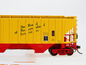 HO Scale Tangent 20013-06 ITC Illinois Terminal 3 Bay Covered Hopper #1953