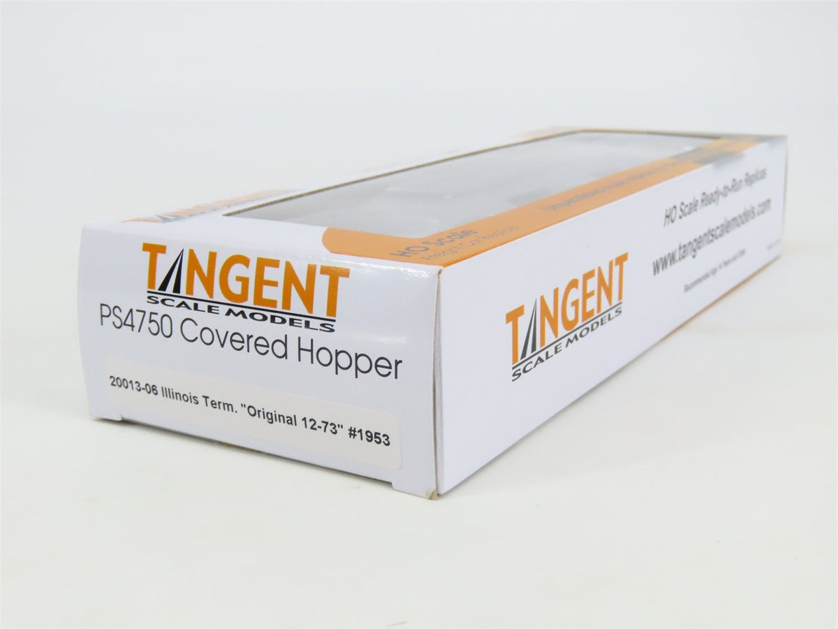 HO Scale Tangent 20013-06 ITC Illinois Terminal 3 Bay Covered Hopper #1953