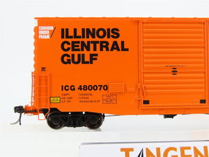 HO Tangent 18023-01 ICG Illinois Central Gulf PS-1 40' Cube Boxcar #480070