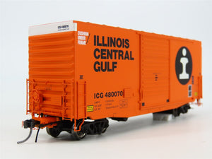 HO Tangent 18023-01 ICG Illinois Central Gulf PS-1 40' Cube Boxcar #480070