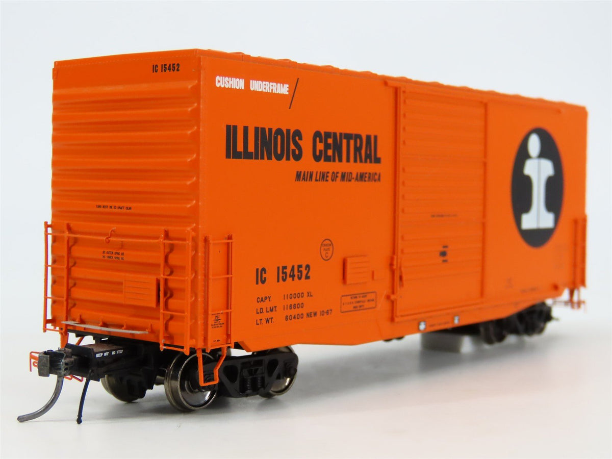 HO Tangent 18012-01 IC Illinois Central PS-1 40&#39; Mini-Hy Cube Boxcar 15452