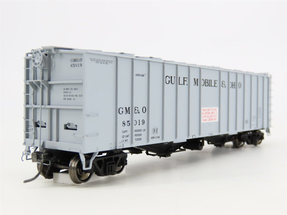 HO Scale Tangent 16014-02 GM&amp;O Gulf Mobile &amp; Ohio Airslide Covered Hopper #85019