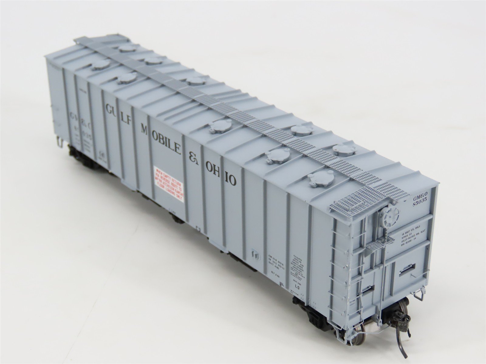 HO Scale Tangent 16014-04 GM&O Gulf Mobile & Ohio Airslide Covered Hopper #85035