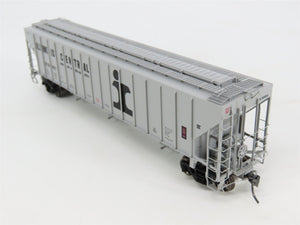 HO Scale Tangent 10032-10 IC Illinois Central 3 Bay Covered Hopper #56883