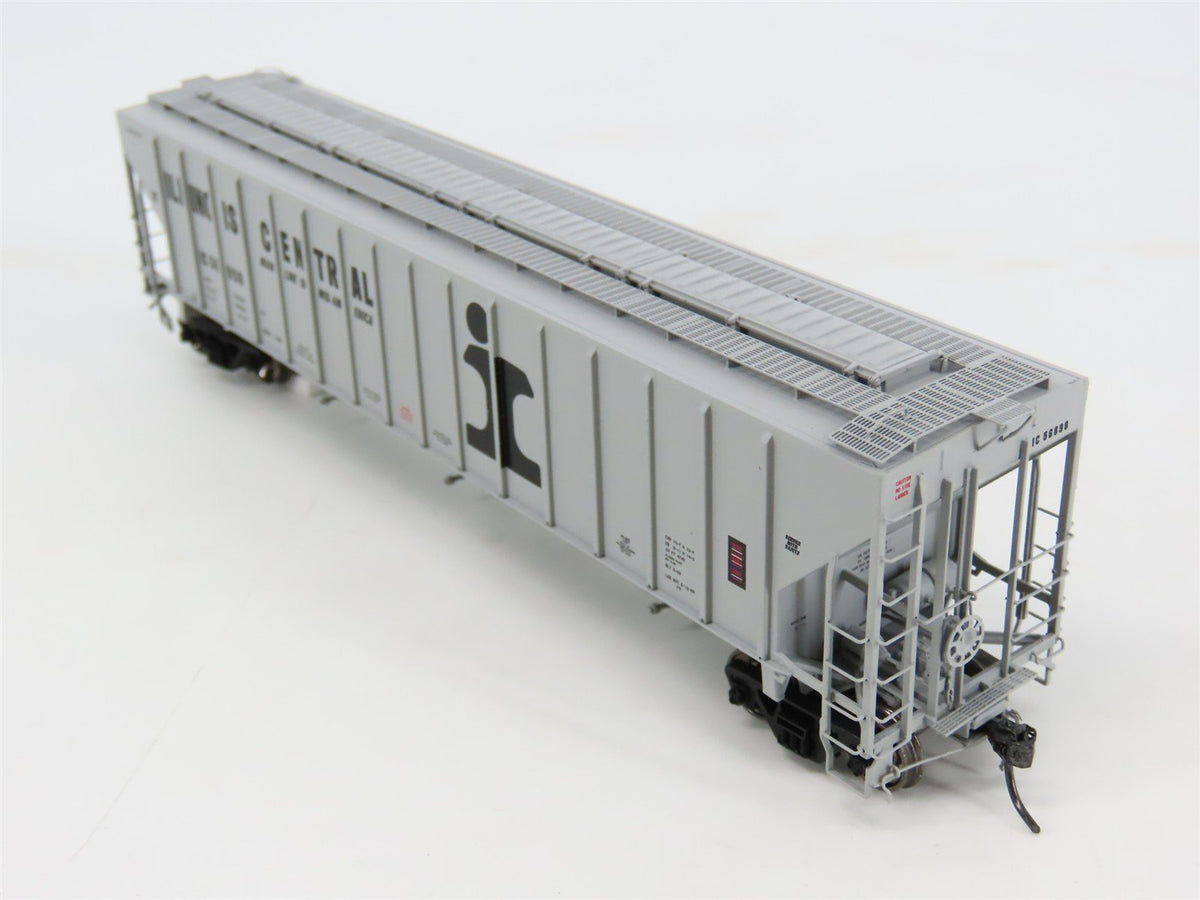 HO Scale Tangent 10032-12 IC Illinois Central 3 Bay Covered Hopper #56898