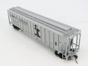 HO Scale Tangent 10032-11 IC Illinois Central 3 Bay Covered Hopper #56885