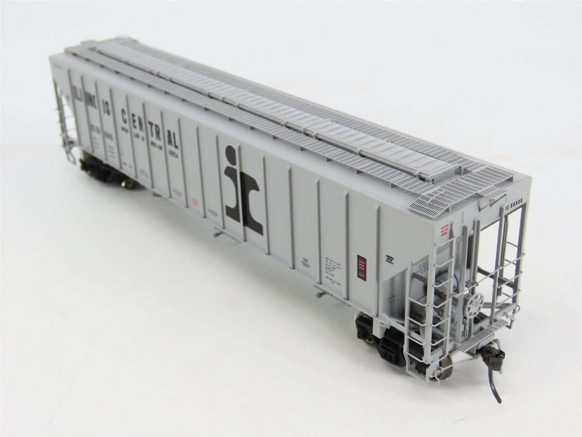 HO Scale Tangent 10032-11 IC Illinois Central 3 Bay Covered Hopper #56885