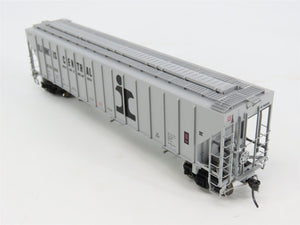 HO Scale Tangent 10032-11 IC Illinois Central 3 Bay Covered Hopper #56885