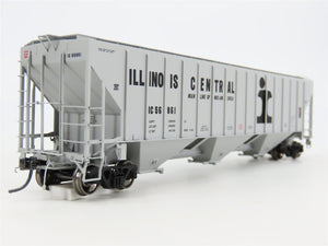 HO Scale Tangent 10032-07 IC Illinois Central 3 Bay Covered Hopper #56861