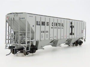 HO Scale Tangent 10032-09 IC Illinois Central 3 Bay Covered Hopper #56879