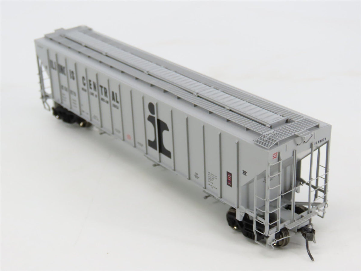 HO Scale Tangent 10032-09 IC Illinois Central 3 Bay Covered Hopper #56879