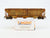 HO Tangent 10011-04 UP Union Pacific 3 Bay Covered Hopper 71283 Custom Weathered