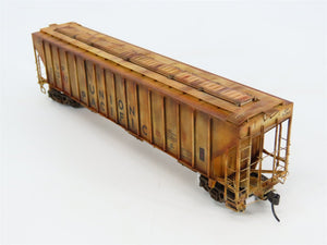 HO Tangent 10011-04 UP Union Pacific 3 Bay Covered Hopper 71283 Custom Weathered