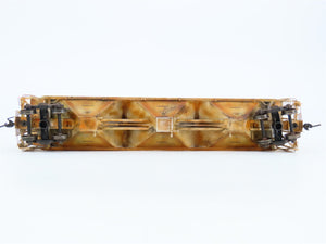 HO Tangent 10011-04 UP Union Pacific 3 Bay Covered Hopper 71283 Custom Weathered