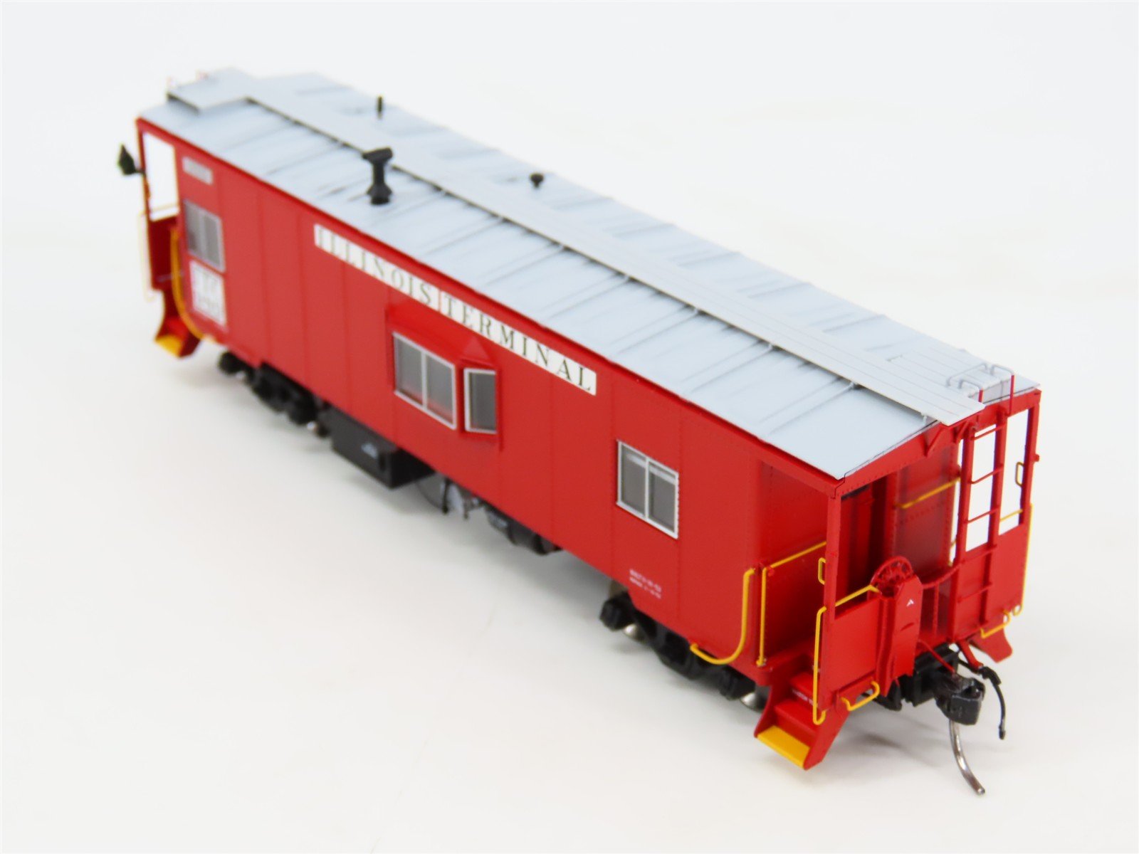 HO Scale Tangent 60116-01 ITC Illinois Terminal Bay Window Caboose #980