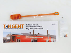 HO Scale Tangent 60116-01 ITC Illinois Terminal Bay Window Caboose #980
