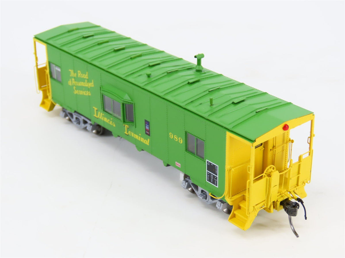 HO Tangent 60118-01 ITC Illinois Terminal &quot;Personalized Service&quot; Caboose 989
