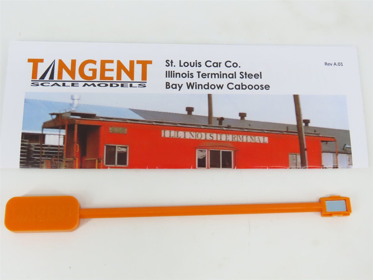 HO Tangent 60118-01 ITC Illinois Terminal &quot;Personalized Service&quot; Caboose 989