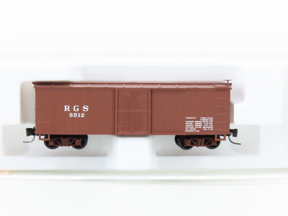 Nn3 Scale Micro-Trains MTL 15113 RGS Rio Grande Southern 30&#39; Wood Box Car #8512