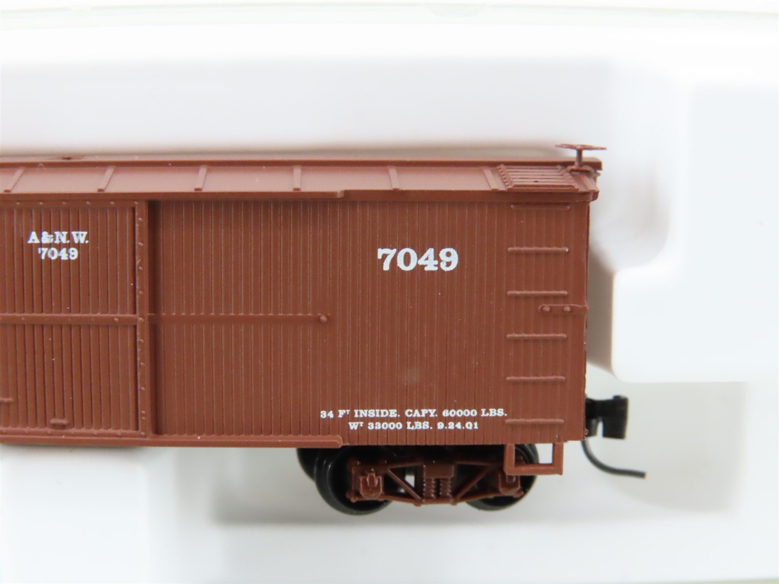 Nn3 Scale Micro-Trains MTL 15114 A&NW Austin & North Western 30' Box Car #7049
