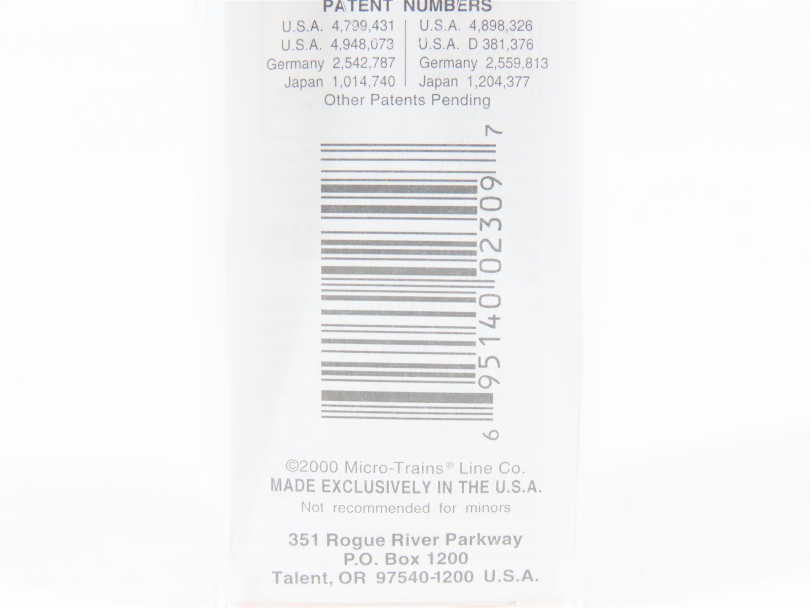 Nn3 Scale Micro-Trains MTL 15114 A&NW Austin & North Western 30' Box Car #7049