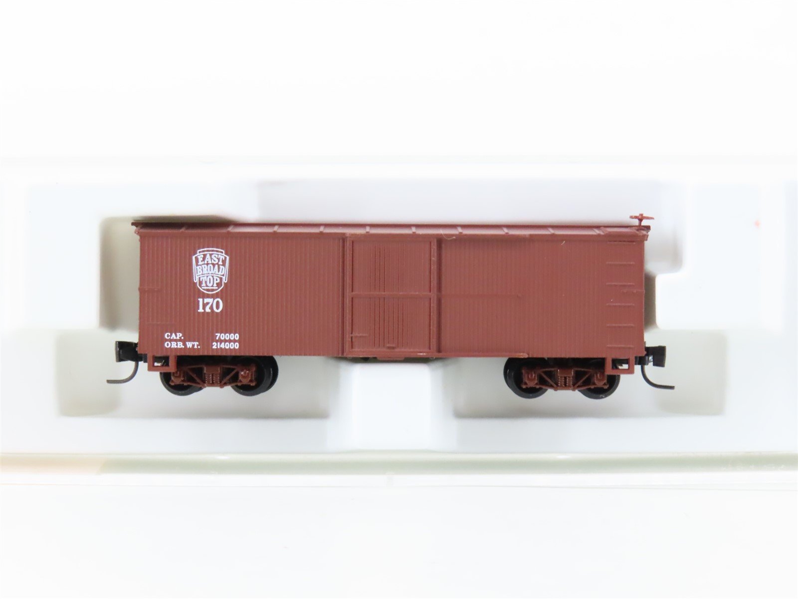 Nn3 Scale Micro-Trains MTL 15107 EBT East Broad Top 30' Wood Box Car #170