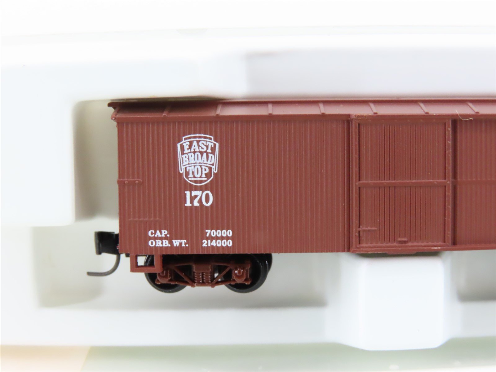 Nn3 Scale Micro-Trains MTL 15107 EBT East Broad Top 30' Wood Box Car #170
