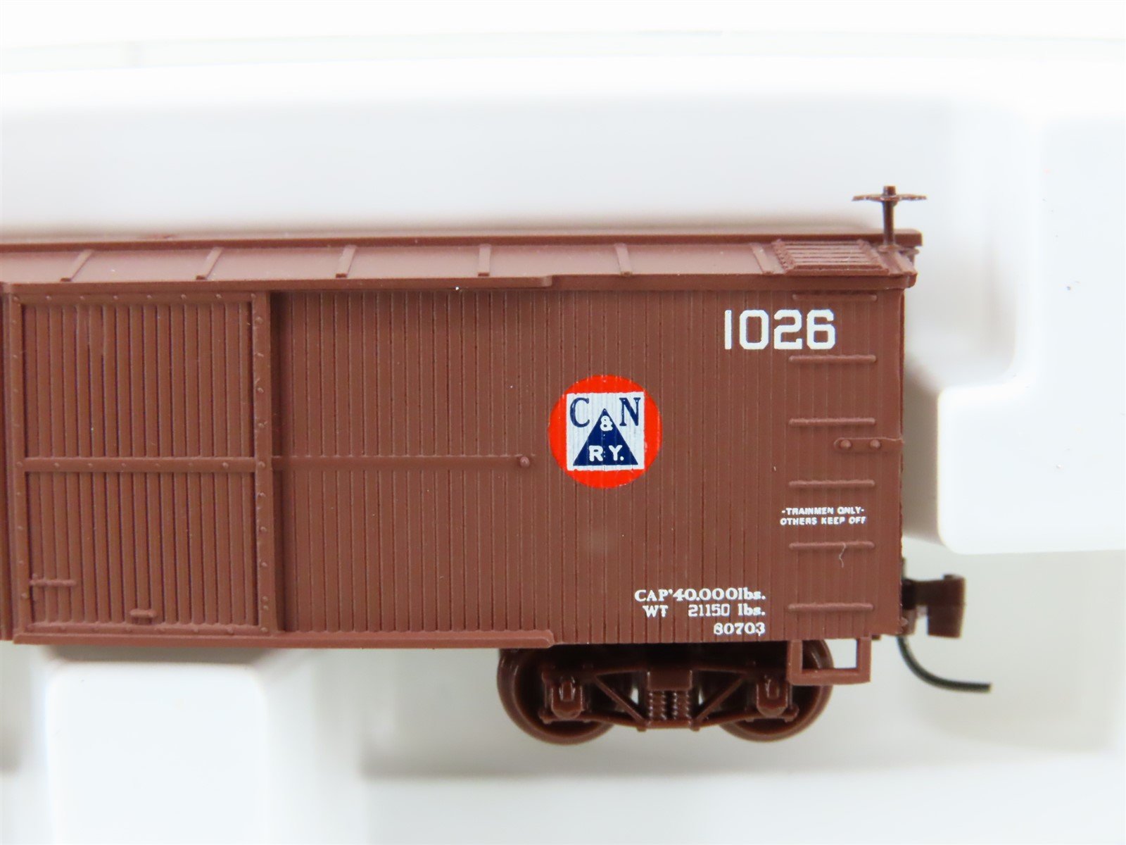 Nn3 Scale Micro-Trains MTL 15108 CNRY Colorado & North Western 30' Box Car #1026