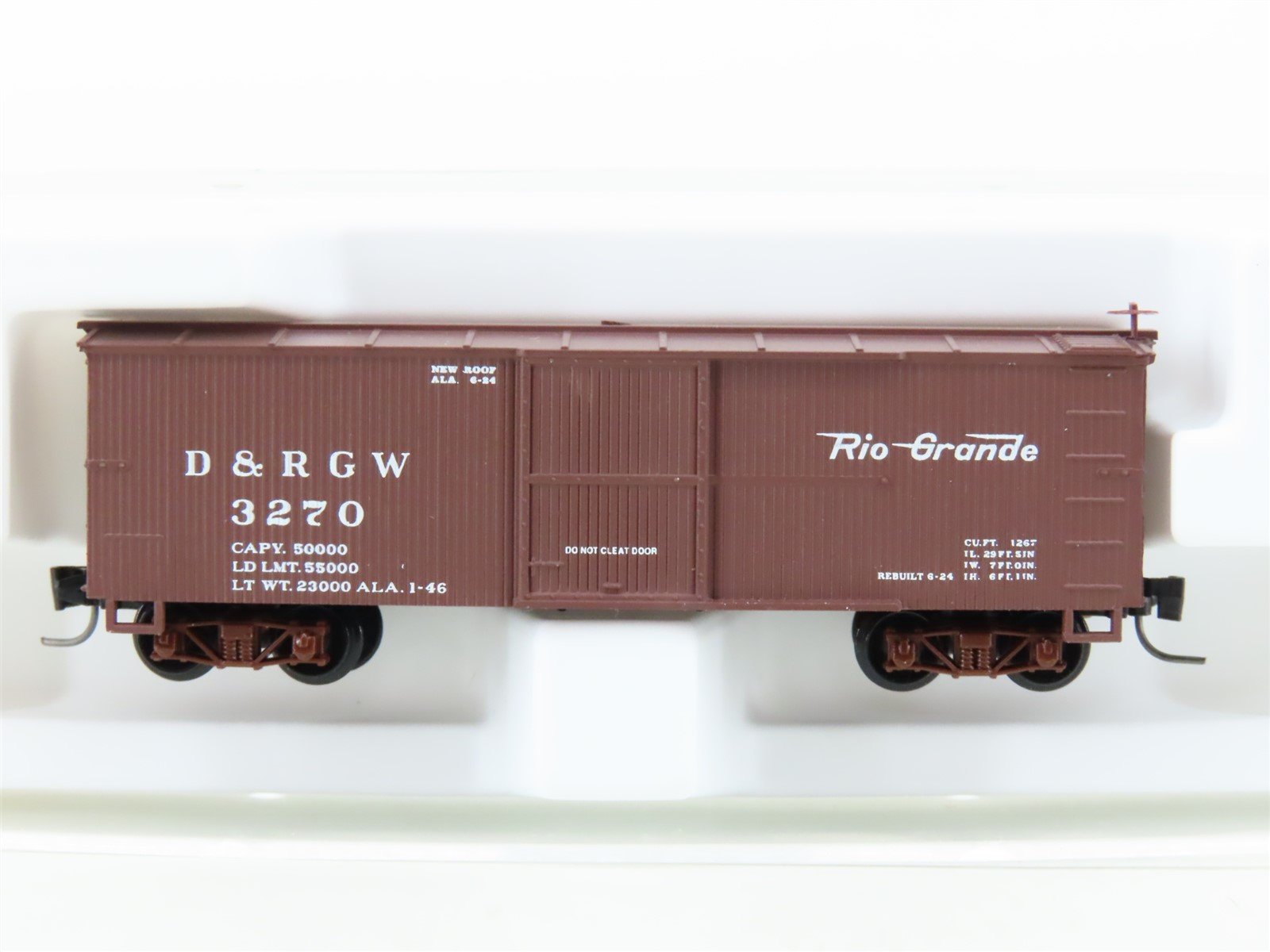 Nn3 Scale Micro-Trains MTL 15112 D&RGW Rio Grande 30' Wood Box Car #3270