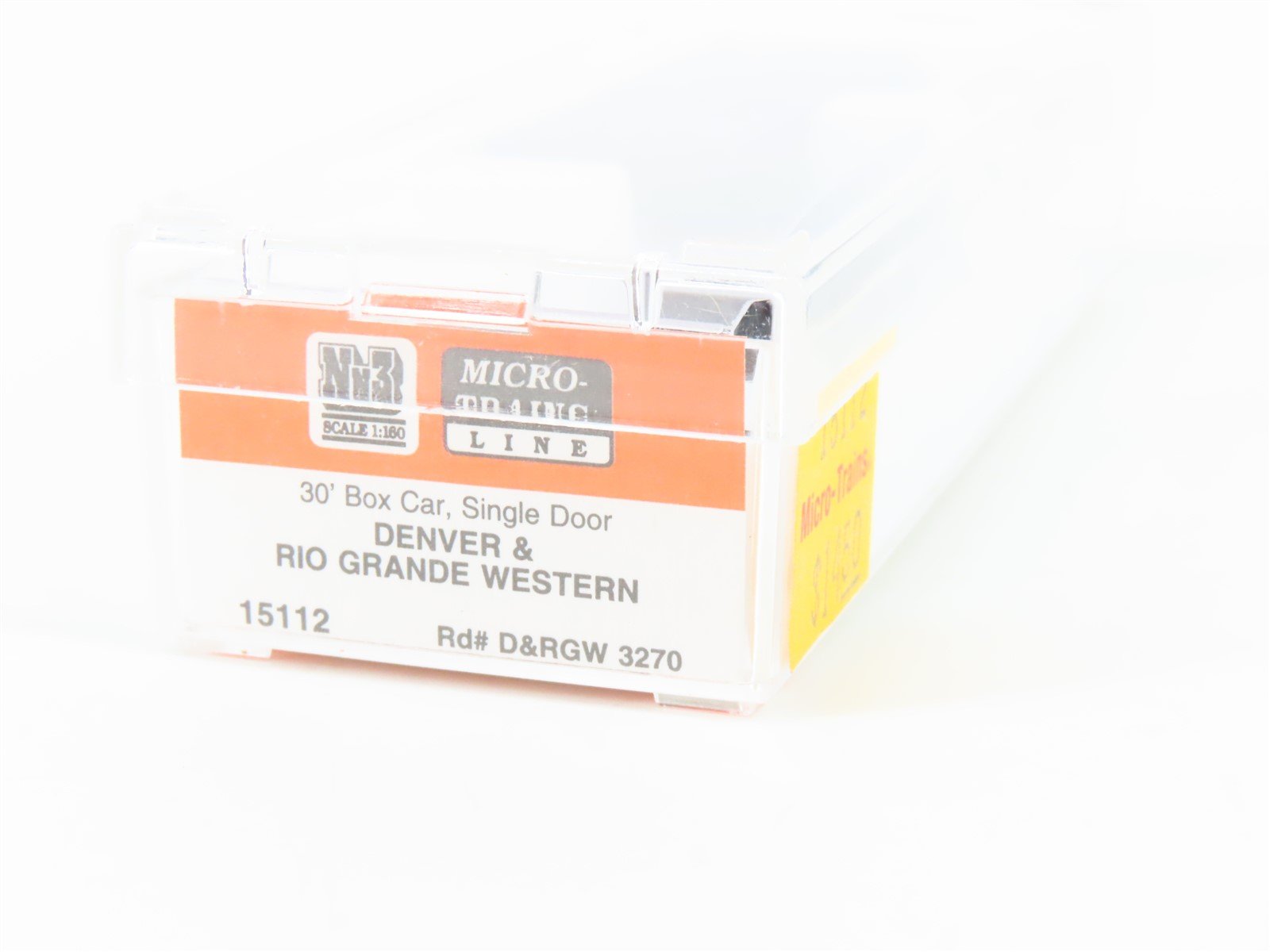 Nn3 Scale Micro-Trains MTL 15112 D&RGW Rio Grande 30' Wood Box Car #3270