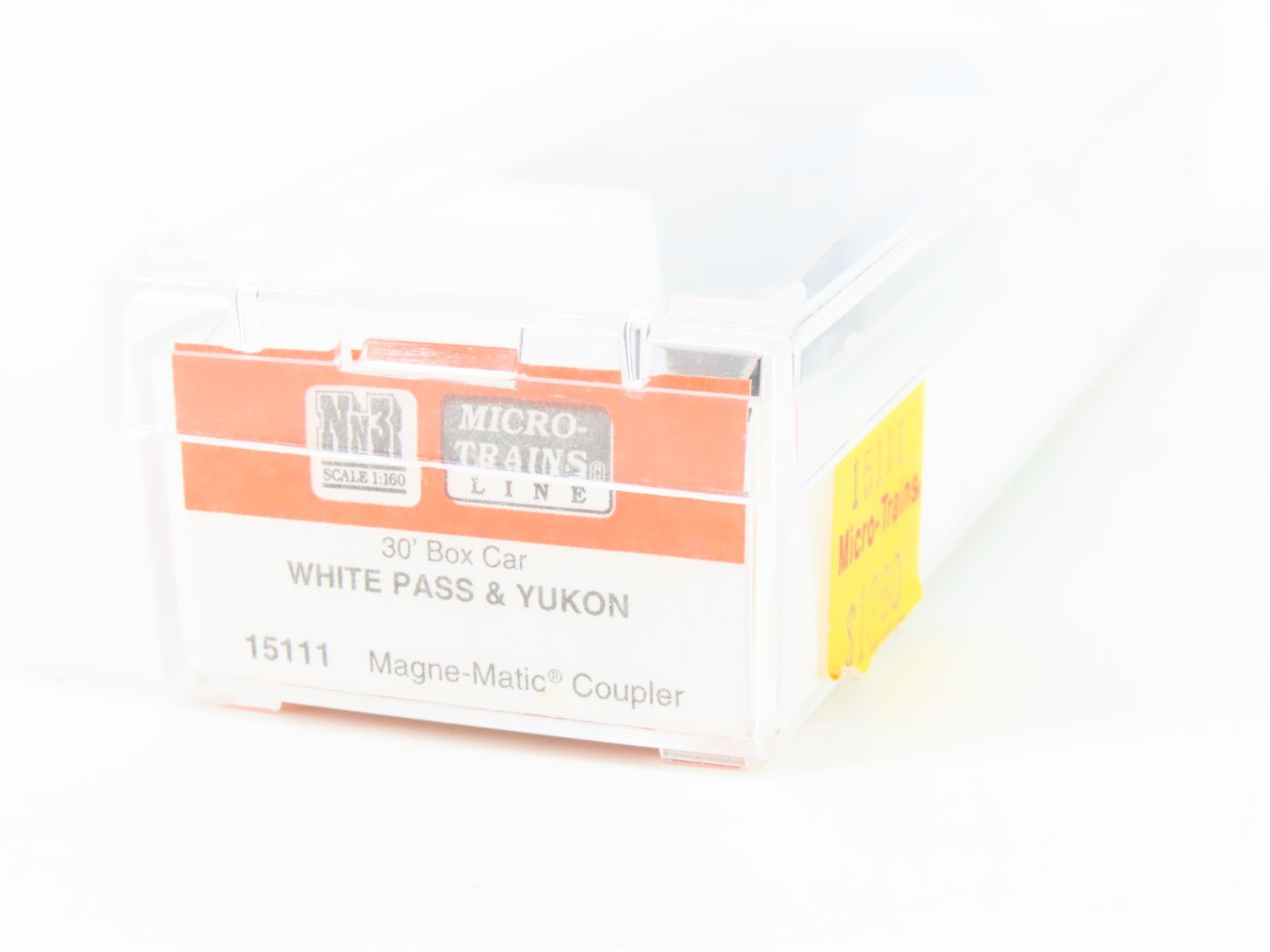 Nn3 Scale Micro-Trains MTL 15111 WPY White Pass & Yukon 30' Wood Box Car #734